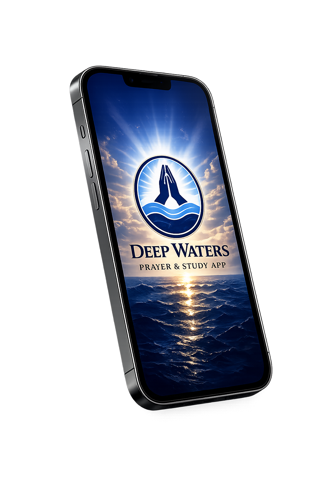 Deep Waters Prayer and Study App preview on phone